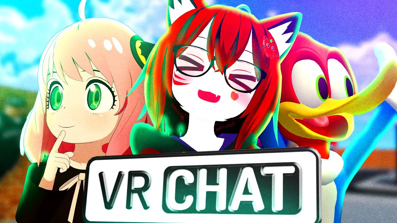 🤯 Uma Madrugada de CAOS MODERADO no VRCHAT 🤪