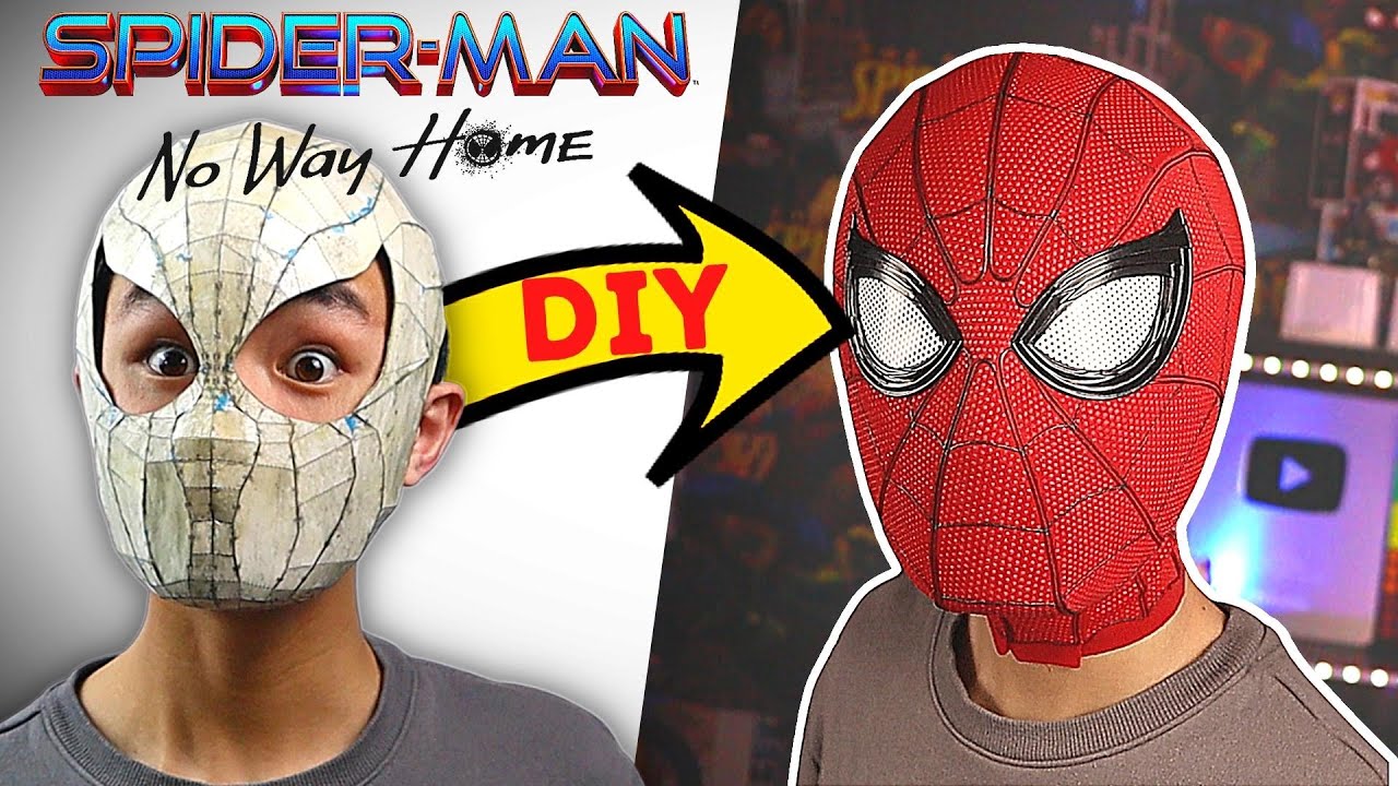 How To Make A Spider-Man Mask! Spider-Man: No Way Home) - YouTube