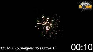 TKB233 Космодром 25 залпов 1