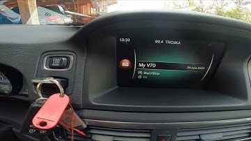 How to Enable or Disable City Safety in VOLVO V70 III ( 2007 – 2016 )