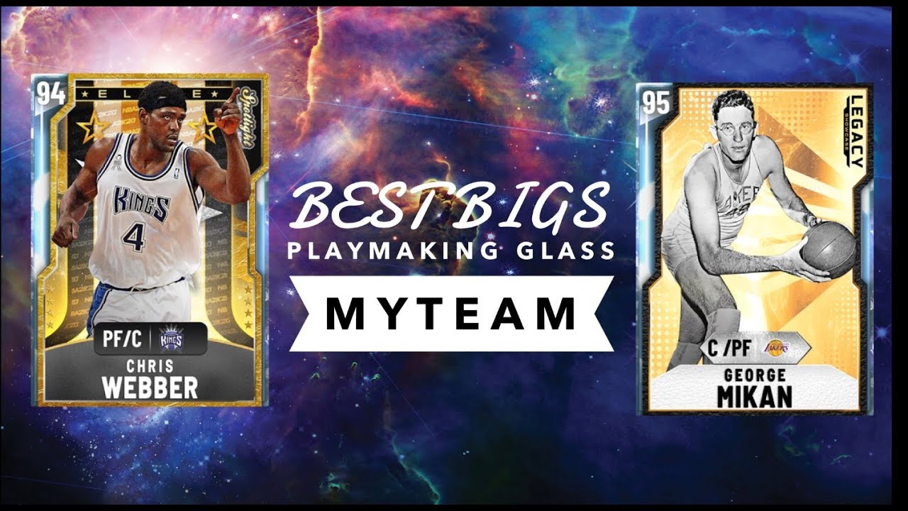 Diamond George Mikan from New Pack in 2k20 MyTeam and Chris Webber Diamond Spotlight Reward