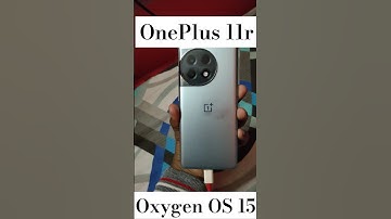 OnePlus 11r Oxygen OS 15 stable version #oxygenos15