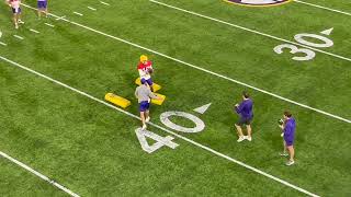 LSU Spring Practice Highlights (April 4th)