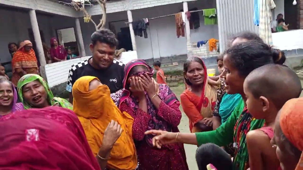 নূর সালামের গায়ে হলুদের আনন্দঘন দৃশ্য | গ্রামীণ গীত ও হাসি-আনন্দে ভরা দিন