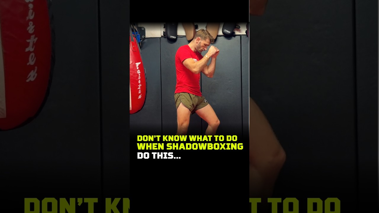 Don't Know What to Do When You Shadowbox? Try This Simple Method