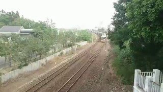 20151027 台鐵103次EMU1200型紅斑馬自強號嘉義站北通過