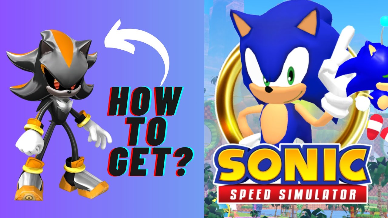 How to get Android Shadow Orange in Sonic Speed Simulator | #roblox ...