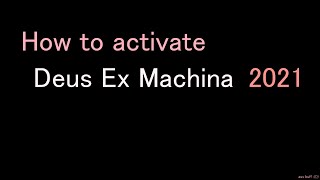 fe2 community maps - how to activate deus ex machina 2021