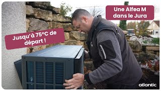 Join us on site to install an Alfea M heat pump!
