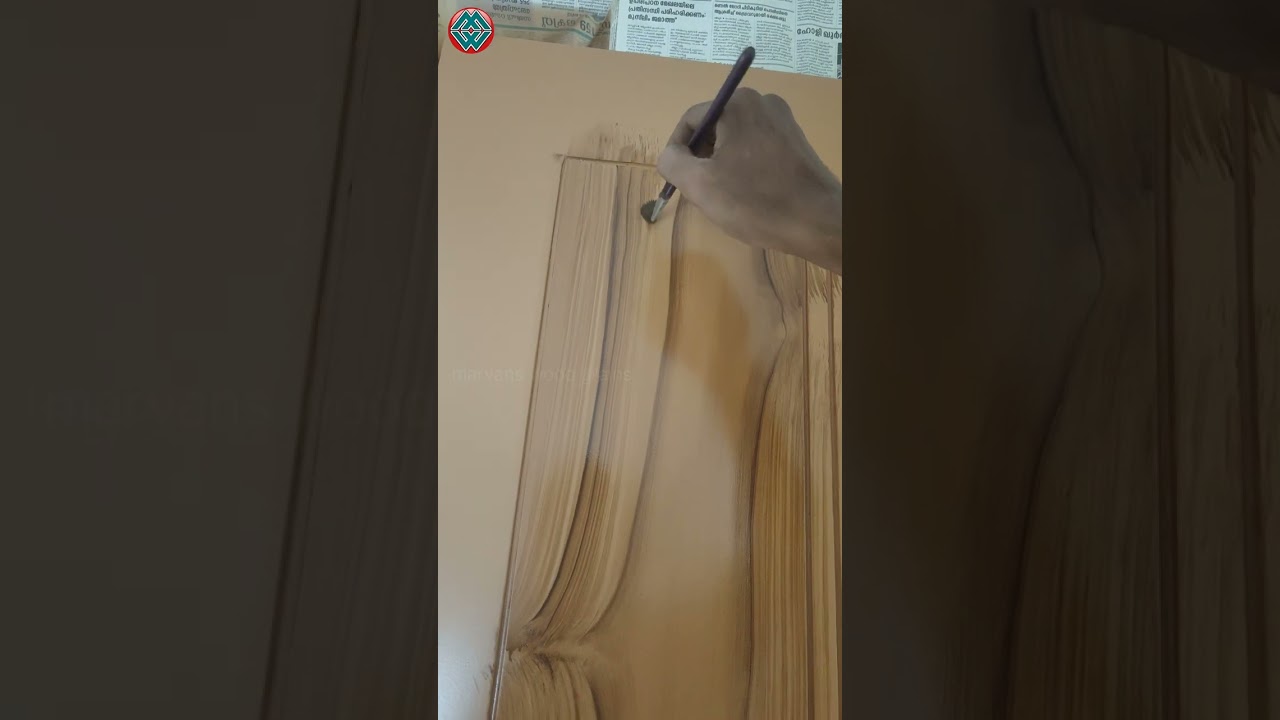 Amazing Woodgrain Work In Full Door