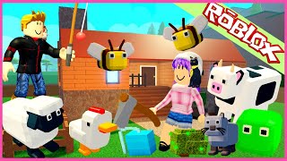 Roblox ทำฟาร์ม เลี้ยงสัตว์ ปลูกผัก ผลไม้ขายอาชีพชาวไร่ ชาวสวน