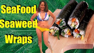 Seafood Seaweed Wrap Packed With Flavor
