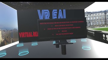 Virtual Reality Everyday Assessment (VR-EAL) - Tutorial for Teleportation