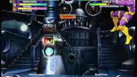 MvC2 Online (360): Dereklearnslow (Anak/Son/Hood) vs Dmdifiore (Cyke/Cab/Doom) 2 .:1.27.10:.