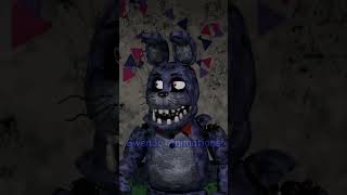 Bonnie the Bunny meets Unwithered Bonnie [FNAF/Blender] #shorts #fnaf #fnafedit