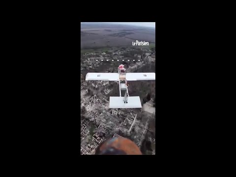 Un drone ukrainien abat un drone russe avec un fusil