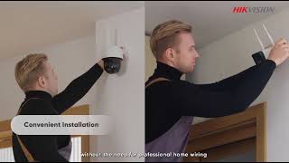 Hikvision EasyLink Wifi camera kit just launched, try it now!