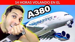 14 HORAS en EL AVIÓN de pax MÁS GRANDE DEL MUNDO! A380 😱 | ✈️ CapiTienda