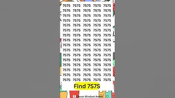 🔍 Find the Odd Number! Can You Spot It? 🧠 #OddNumberChallenge #BrainTeaser #shorts #games #eyesight