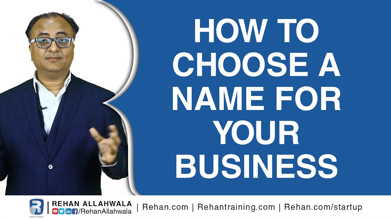 Thumbnail for How To Choose a Name For Your Business | Start Your Business With No Money | EP 5