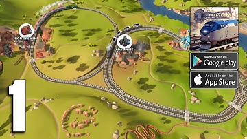 Train Station 2 ]#1[ Gameplay Walkthrough - Job and New train (Android, iOS)