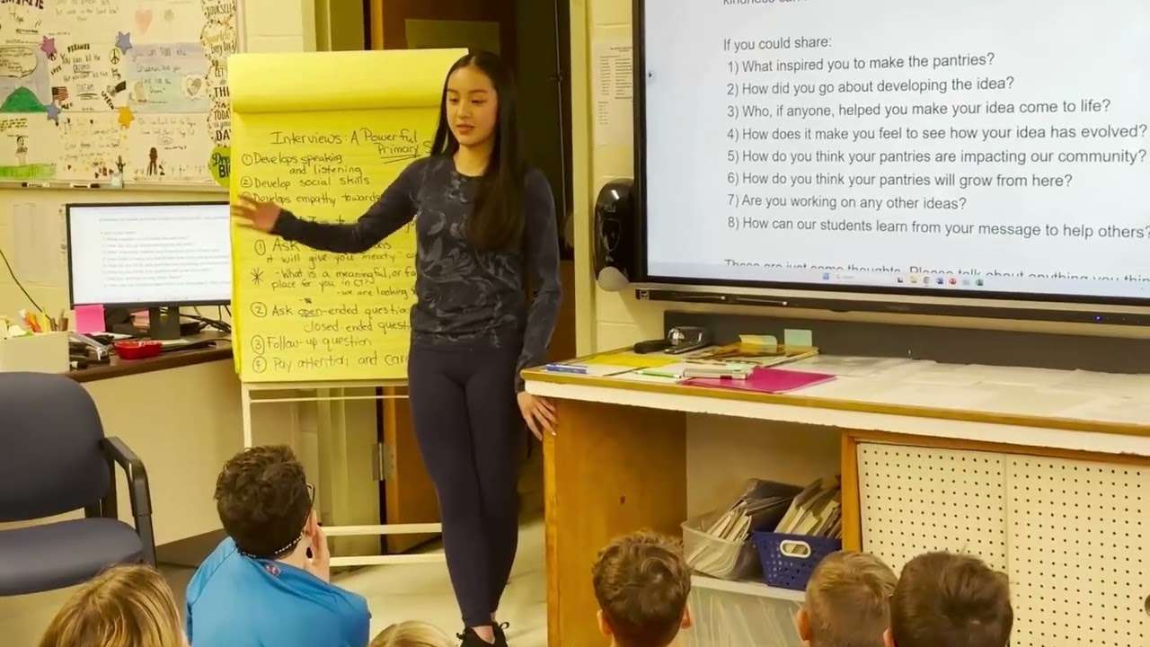 Homeschool student partners with Ridgefield Public Schools for food drive