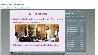 Introduction to IPE TBL