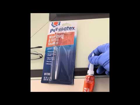 How To Use Permatex Windshield Sealant