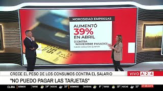 💳 AUMENTA LA MOROSIDAD CON TARJETA DE CRÉDITO EN ARGENTINA