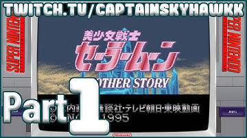 Bishōjo Senshi Sailor Moon: Another Story - SNES - Full Playthrough Part 1 of 2 - Twitch VOD