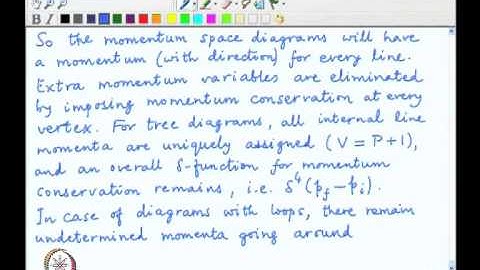 Mod-03 Lec-33 Feynman rules for Quantum Electrodynamics, Nature of perturbative expansion