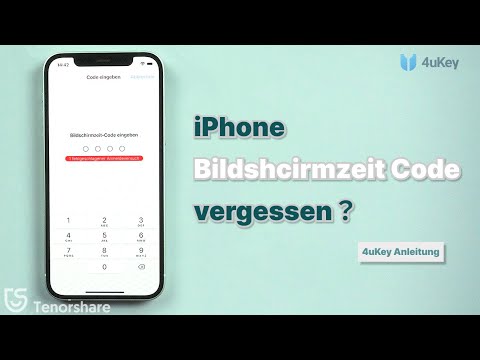 iPhone Bildshcirmzeit umgehen ohne Code - So geht es | 4uKey Anleitung 2022