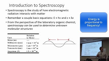 Introduction to Spectroscopy Part 1
