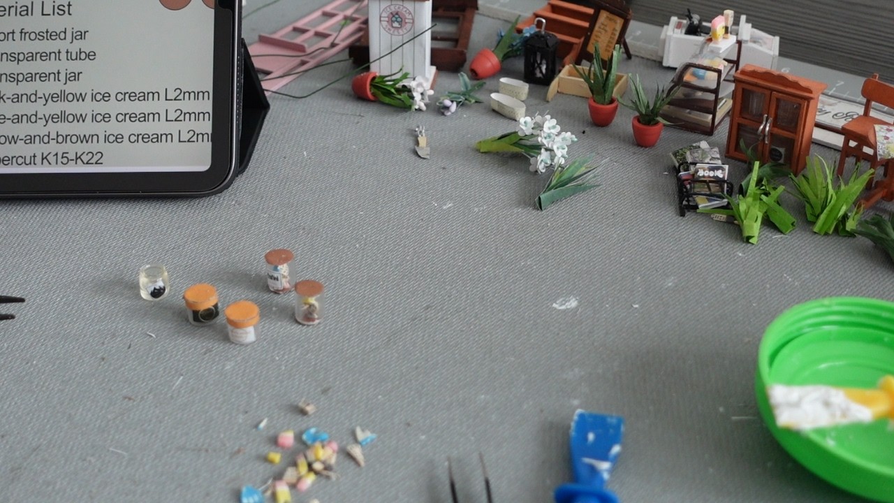 Miniature DIY Ice Cream Shop IV: Storage Jar