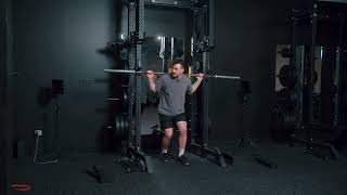 Split Stance Squat Overcoming Isometric - Exercise Demo