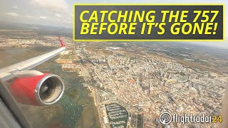 Flying the fantastic Jet2 757 + planespotting in Manchester!