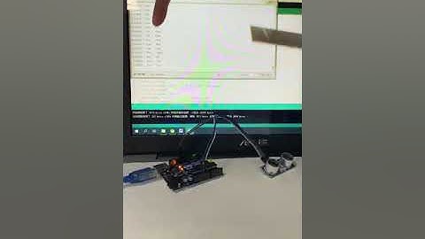 ARDUINO接超音波模組