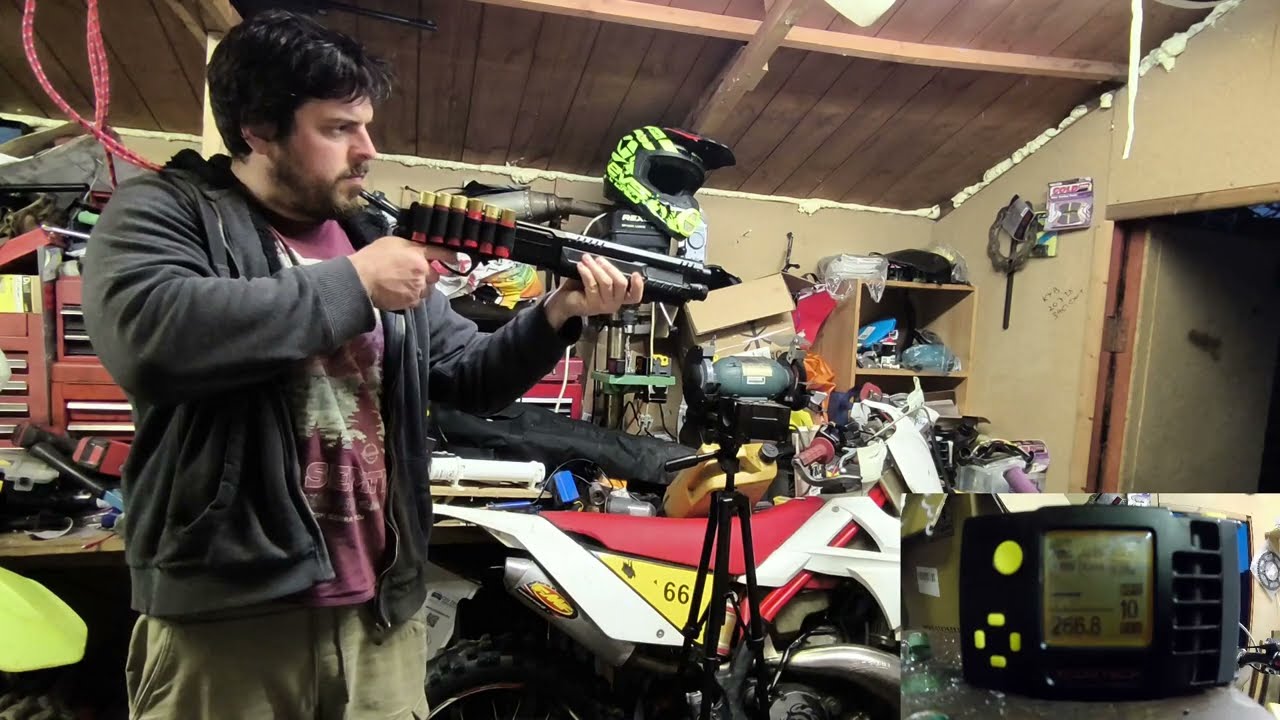 BO FABARM STF12 11" Airsoft Shotgun Chrono