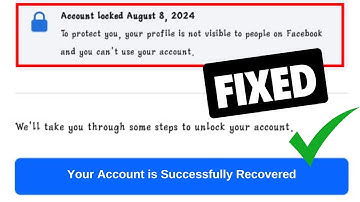 How to Unlock Facebook Account Without Get Started Solved