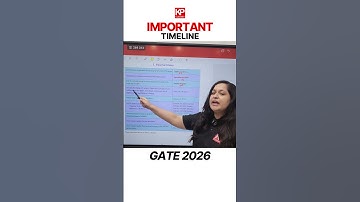 GATE 2026 Important Dates | Registration, Admit Card, Exam & Result Timeline