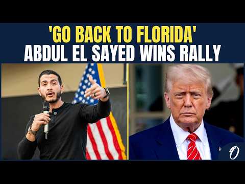 Go Back To Florida: Abdul El-Sayed TAKES AIM At Trump & Mike Rogers With Elissa Slotkin In Michigan