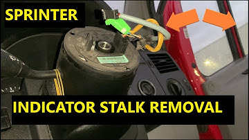 Indicator stalk - clock spring removal [MERCEDES SPRINTER-VW CRAFTER 906] Ryan