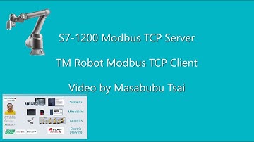S7 1200 With TM Robot ModbusTCP Handshake