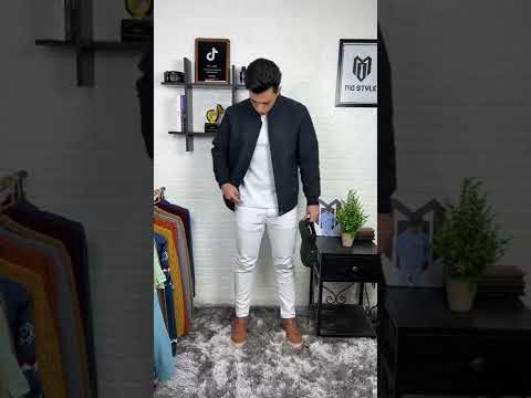 أفكار لاي جاكيت كحلي