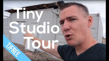 20ft Shipping Container Converted to Office / Video Studio