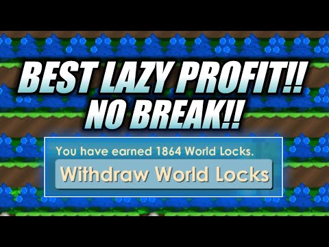 LAZY PROFIT TERBAIK JULI 2022 - GROWTOPIA PROFIT 2022 | CaturAwek