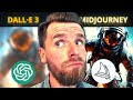 Dalle 3 vs midjourney  quelle est la meilleure ia  comparatif complet