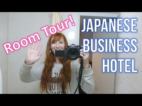 Japanese Business Hotel room tour!