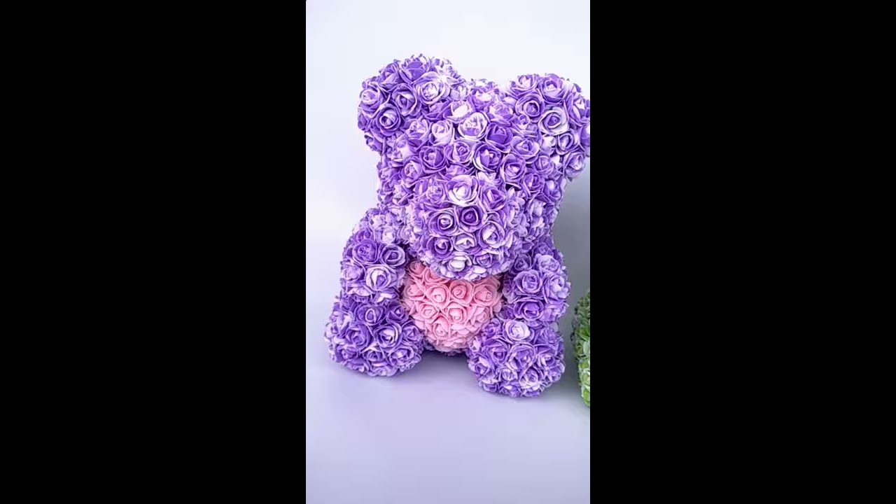 Мишка Из Живых Роз Купить В Москве