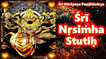 NARASIMHA STUTI - MOST POWERFUL MANTRA TO DESTROY ENEMIES, EVIL FORCES & NEGATIVE ENERGY